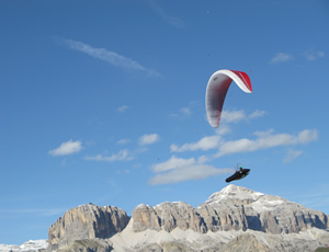 Volo Valpusteria triangolo FAI