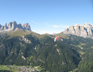 Parapendio in montagna 2